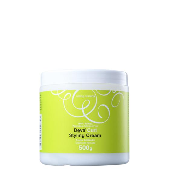 Deva Curl Styling Cream Creme Modelador 500g Modelador e Fixador de