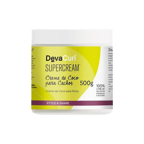 Imagem de Deva Curl Supercream Creme De Coco Para Cachos 500G