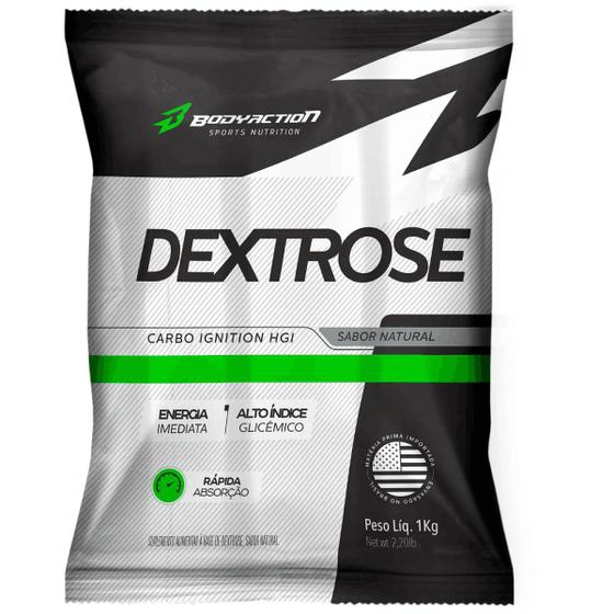 Imagem de Dextrox (Dextrose) Refil 1kg Bodyaction