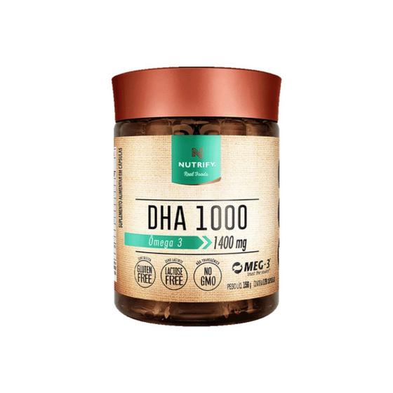 Imagem de DHA 1000 - Ômega 3 1400mg 120 cápsulas - Nutrify Real Foods