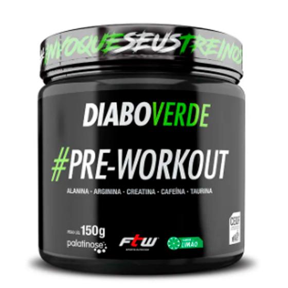 Diabo Verde Insano 150g - Limão - FTW Menor preço em Diabo Verde Insano 150g - Limão - FTW