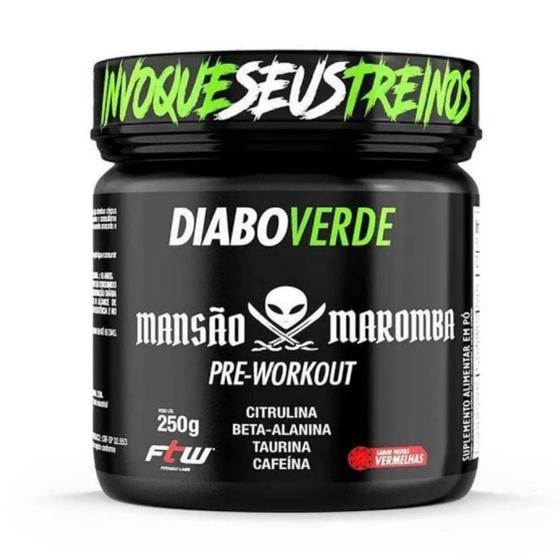 Diabo verde Mansão maromba 300 gramas BLACK ICE Menor preço em Diabo verde Mansão maromba 300 gramas BLACK ICE