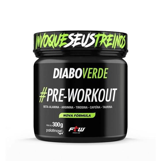 Imagem de Diabo Verde Pre-Workout (300g) - Sabor: Limão