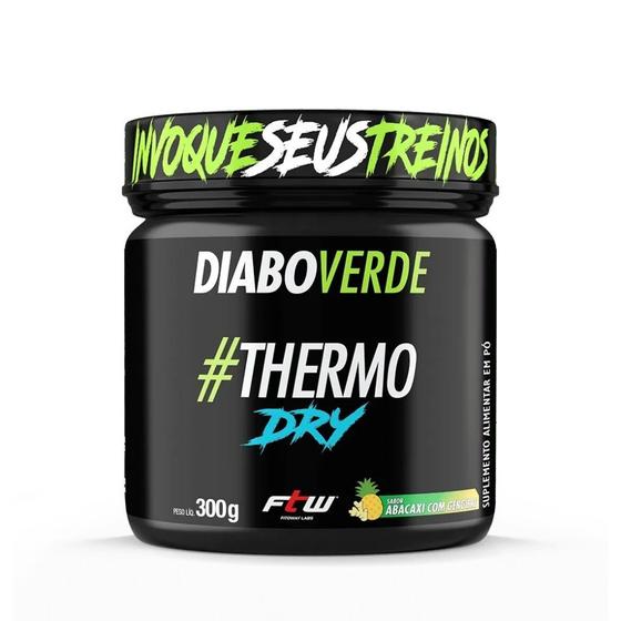 Imagem de Diabo Verde THERMO DRY (300g) - Sabor: Abacaxi c/ Gengibre