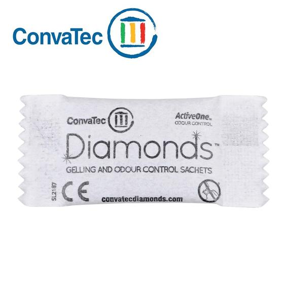 Imagem de Diamonds Sachês Convatec para Controle do Odor 25 unidades