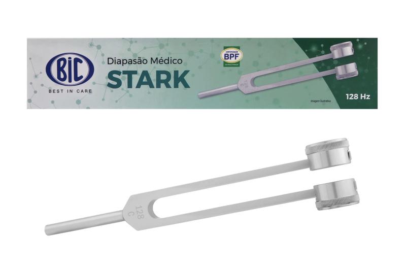 Imagem de Diapasão Médico Stark Bic 128 Cps Com Fixador