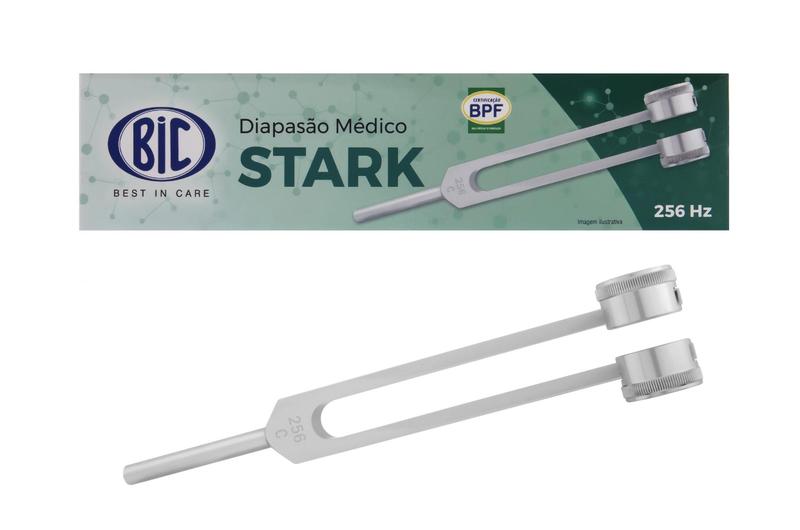 Imagem de Diapasão Médico Stark Bic 256 Hz Com Fixador