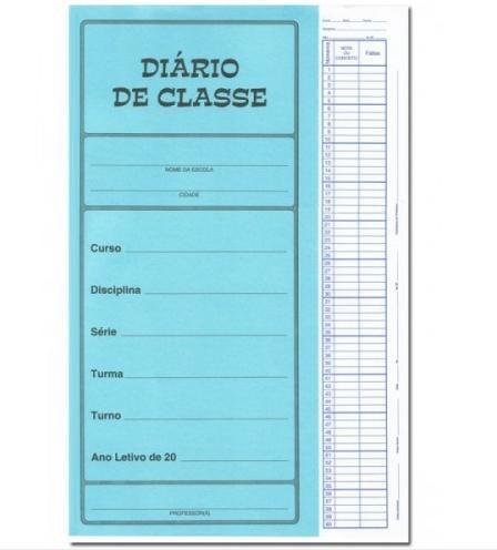 Imagem de Diário de Classe Mensal 14 Folhas Tilibra