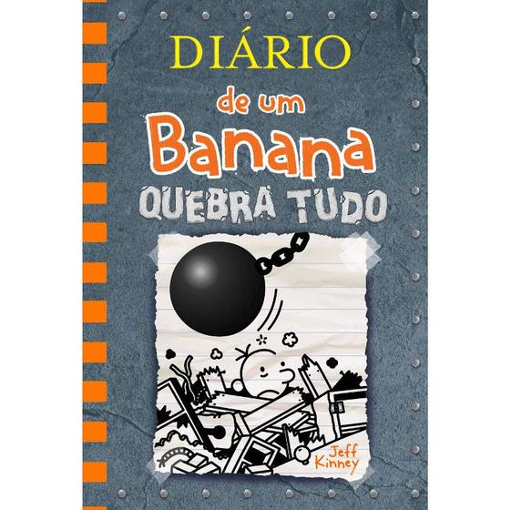 Imagem de Diário De Um Banana 14 - Quebra Tudo Capa  MOLE