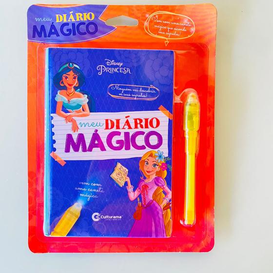 Imagem de Diário Magico Com Caneta Magica Princesas Disney