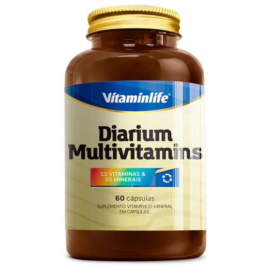 Diarium Multivitamins 60 Cápsulas Vitaminlife VITAMIN LIFE 12