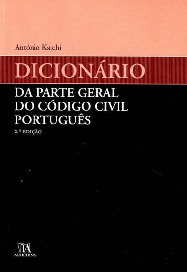 Imagem de Dicionário da parte geral do código civil português