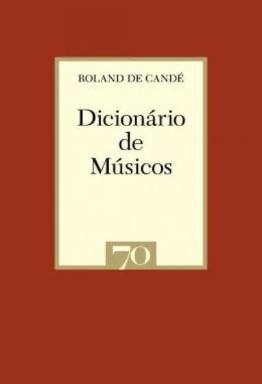Imagem de Dicionario De Musicos - EDICOES 70