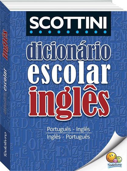 Imagem de Dicionário Escolar De Inglês Scottini