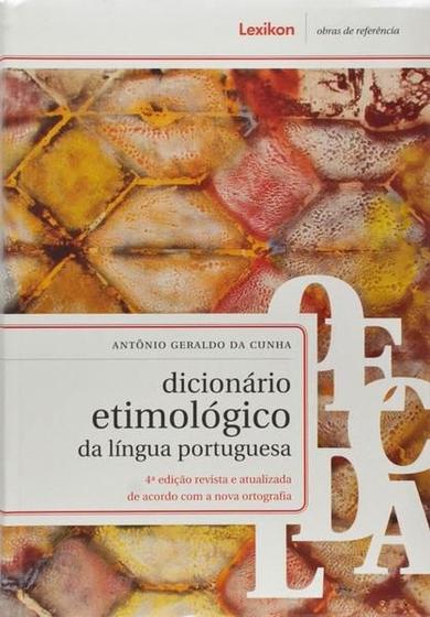 Imagem de Dicionario etimologico da lingua portuguesa
