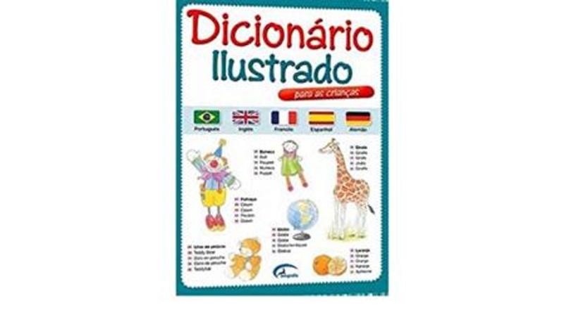 Imagem de DICIONARIO ILUSTRADO PARA CRIANÇAS -  (in. Fr. Esp. Al. Port. )