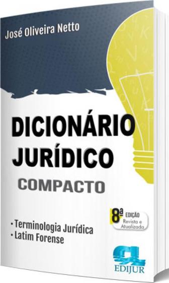 Imagem de Dicionário jurídico compacto - 2021