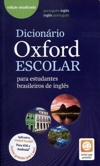 Imagem de Dicionario oxford escolar with access code - 3rd ed - OXFORD UNIVERSITY