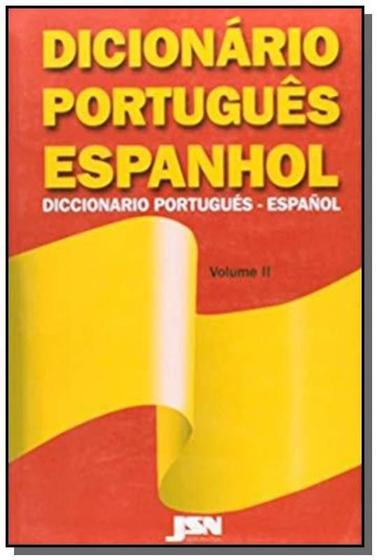Imagem de Dicionario portugues espanhol, v.2 - JSN EDITORA