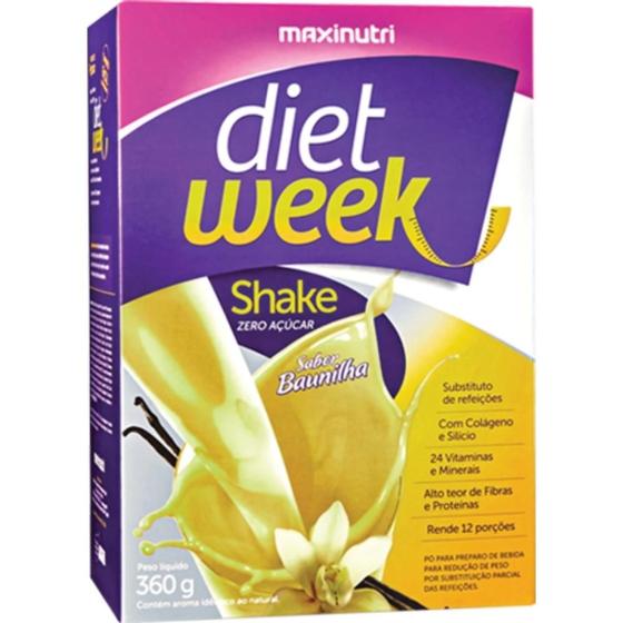 Imagem de Diet Week Shake  360g - Baunilha - Maxinutri