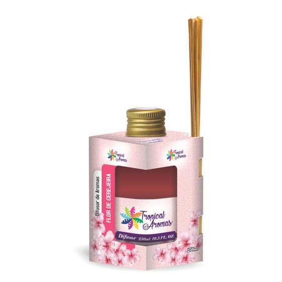 Imagem de Difusor De Ambiente 250ml Aroma Flor De Cerejeira Tropical