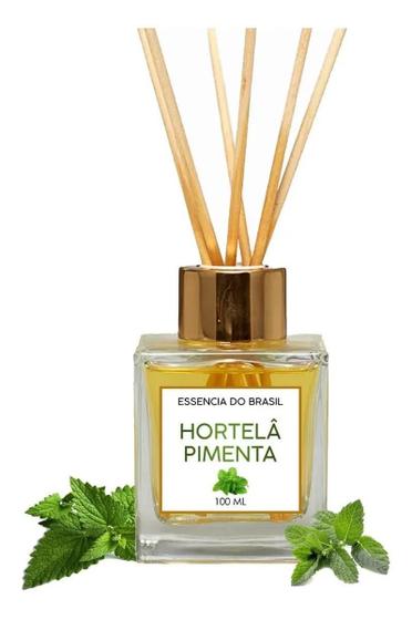 Imagem de Difusor De Ambiente Com Varetas Aroma Hortelã Pimenta 100Ml