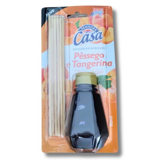 Imagem de Difusor De Ambientes Aromatizador Com 6 Varetas 900ml