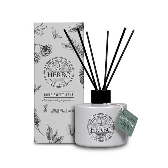 Imagem de Difusor de aromas 240ml alecrim home sweet home herbo