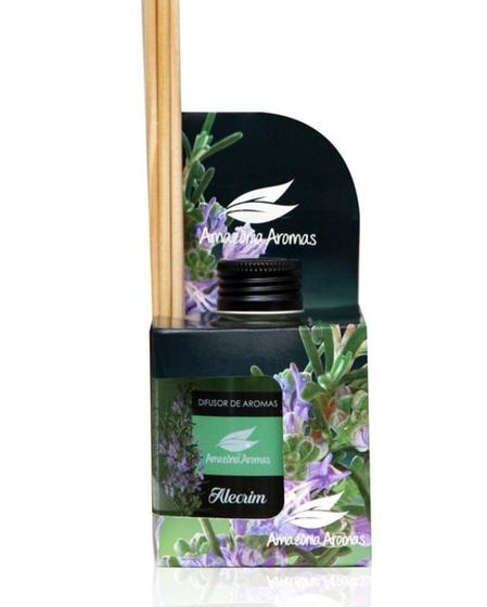 Imagem de Difusor de Aromas 270ml Amazônia Aromas com 6 Varetas - Indústria Brasileira