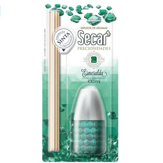 Imagem de Difusor de Aromas Secar Elementos Esmeralda 100ml