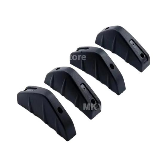 Imagem de Difusor De Para-choque Traseiro Universal ABS Para Carro, Spoiler Com 4 Peças, Acessórios De