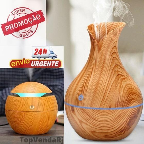 Difusor e Humidificador Ultrassônico Led Envio Imediato. Ultrasonic Aroma Humidifier
