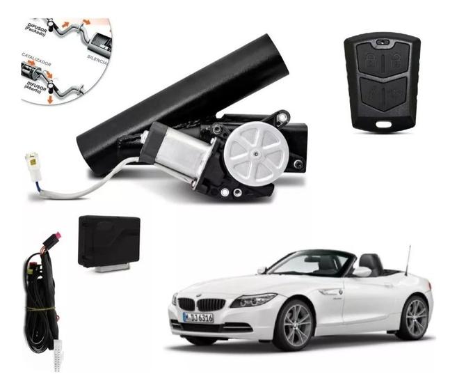 Imagem de Difusor Escapamento Bmw Z4 Ronco Esportivo Com Controle