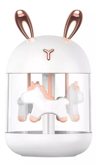 Imagem de Difusor Umidificador Ambientes Óleos Essenciais Ultrassônico 