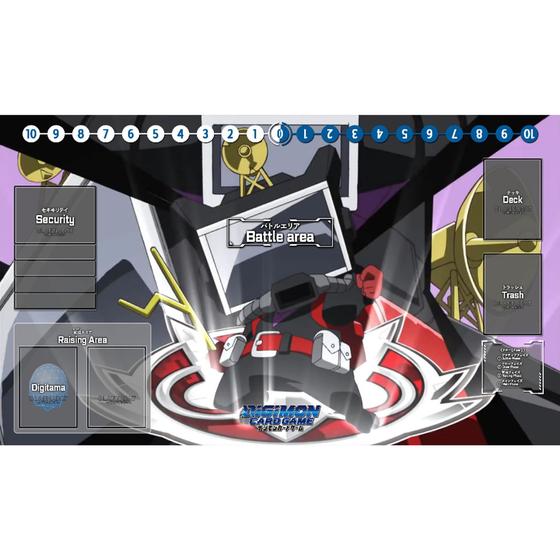 Imagem de Digimon Card Gamer com Marcação Mouse Pad Gamer 58cm x 30cm