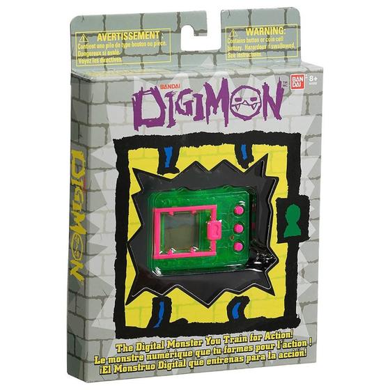 Imagem de Digimon Virtual Pet Monster Translucent Neon Green - Bandai