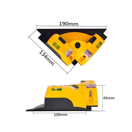 Imagem de Digital Esquader Laser Grau Laser Nível Horizontal Vertical PROFISSIONAL