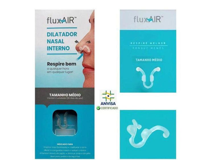 Imagem de Dilatador Nasal Interno (Médio C/ 1 unidade) Flux Air