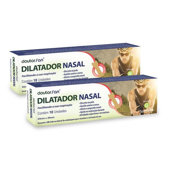 Imagem de Dilatador nasal masculino c/10 sancare