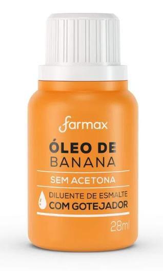 Imagem de Diluente De Esmalte Óleo De Banana 28Ml - Farmax