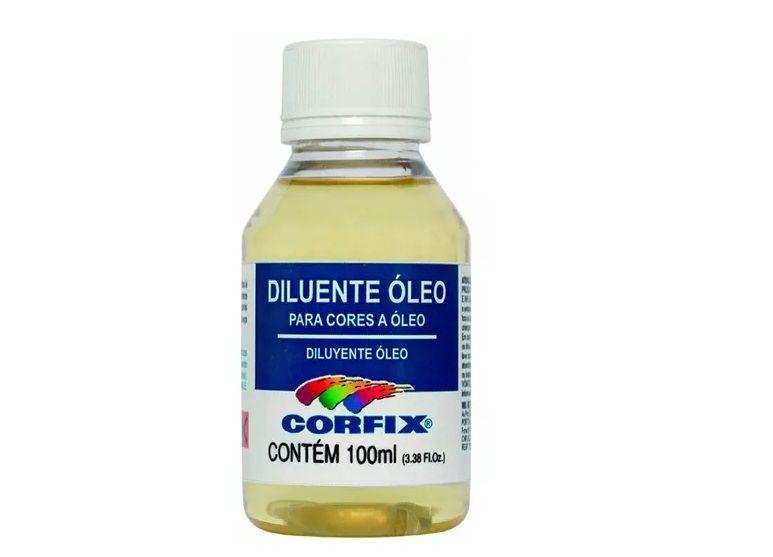 Imagem de Diluente Óleo Corfix 100ml Mantém o Brilho