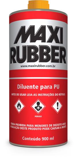 Imagem de Diluente ParaPU 900ml 12U - Maxi rubber