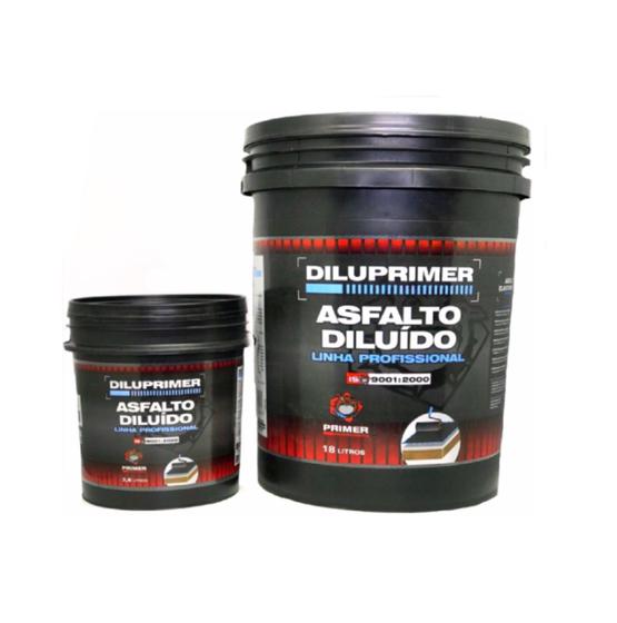 Diluprimer 18 litros para Colagem de Manta Asfáltica EC18 Menor preço em Diluprimer 18 litros para Colagem de Manta Asfáltica EC18
