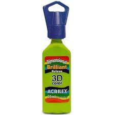 Imagem de Dimensional Acrilex verde maçã 35ml