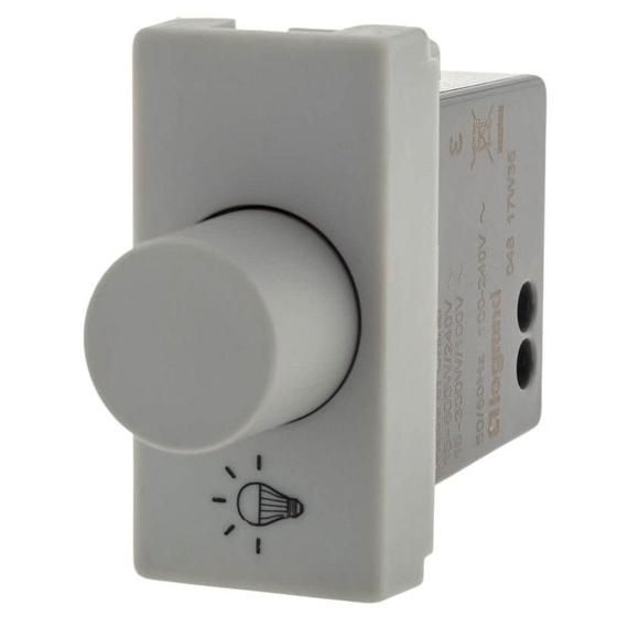 Dimmer Lâmpada Led Pial Plus+ Legrand Bivolt Cinza 611037Cz Controle