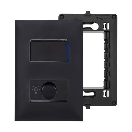 Imagem de Dimmer Led e Interruptor Simples 1 Tecla Pial Plus+ Legrand