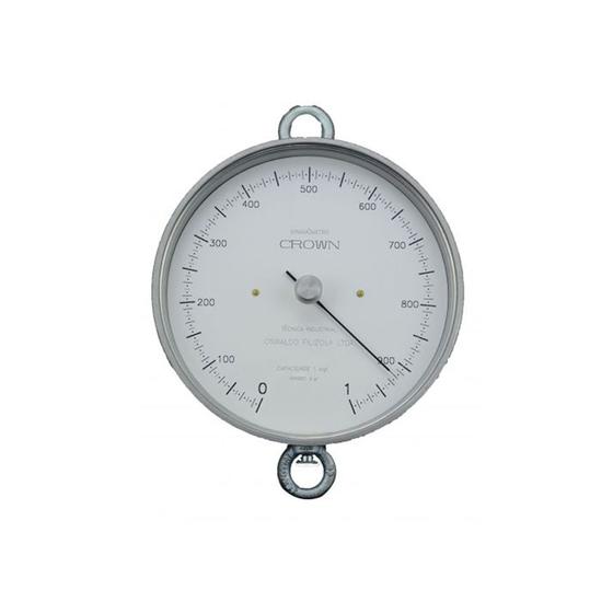 Imagem de Dinamômetro Circular Analógico Força Faixa 0 A 5Kgf Tração Medidor Alumínio Ar-5 Portátil Instrutherm