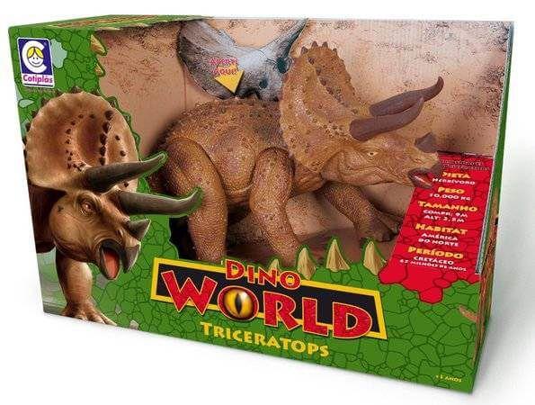 Imagem de Dino World Triceratops Cotiplas 2089
