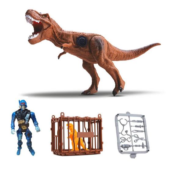 Imagem de Dinopark Hunters T-Rex com Som 0571 - Bee Toys