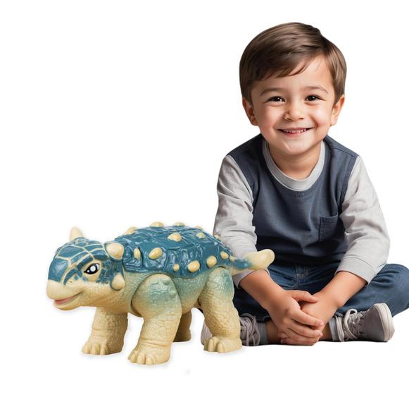 Dinossauro baby bolota 30 cm